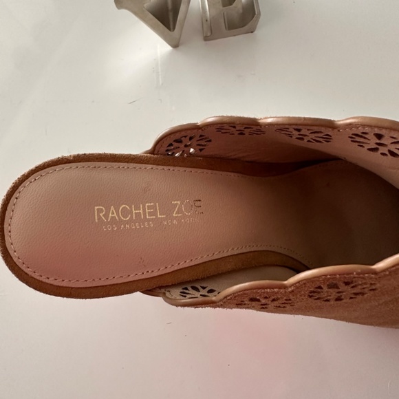 Rachel Zoe Greysen camel coloured mules. size 7.5 - Picture 6 of 9